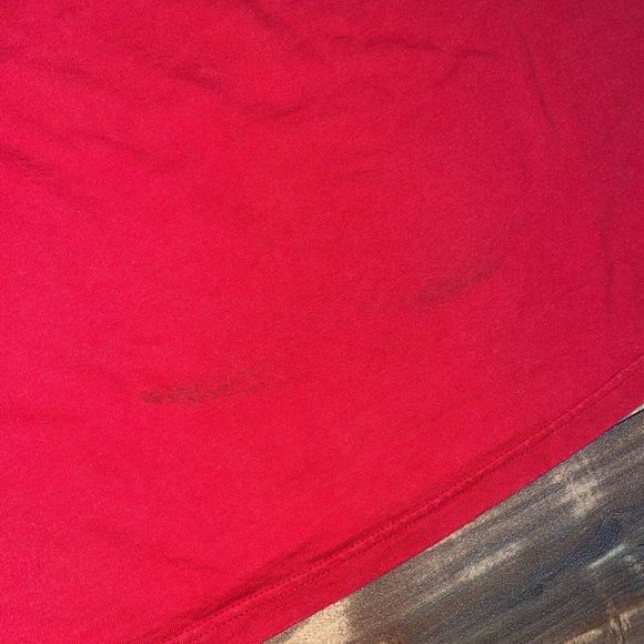 Vintage Wisconsin Badgers Shirt Mens L Red University Football Team Spellout Tee - Picture 9 of 9